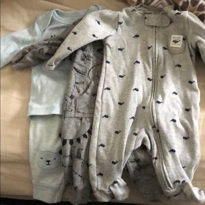 Carters newborn pajamas